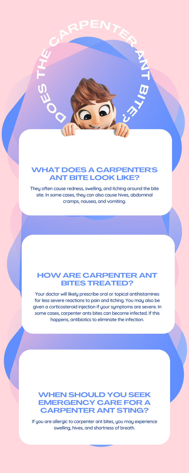 Does the carpenter ant bite