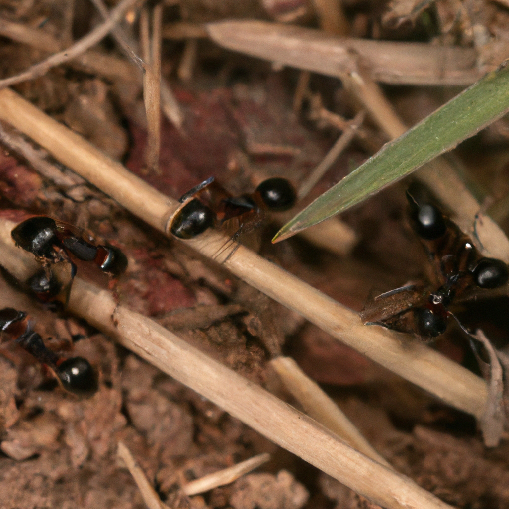 thatching field ants (Formica) 1