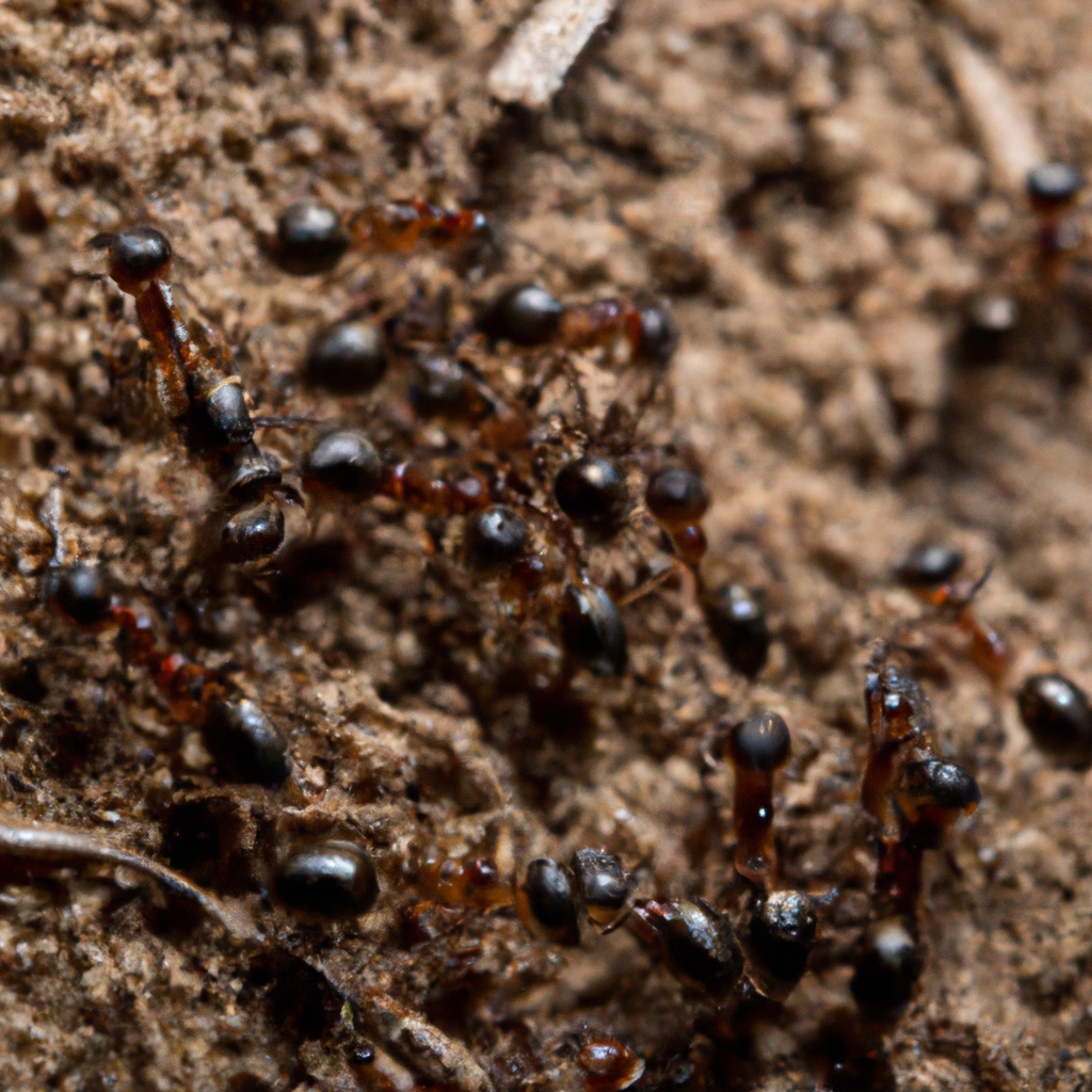 thatching field ants (Formica) 2