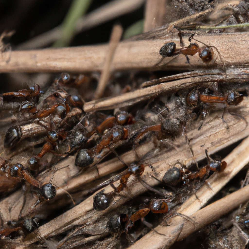 thatching field ants (Formica) 4