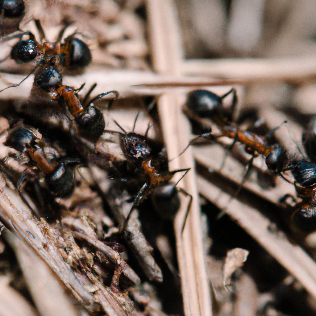 thatching field ants (Formica) 5