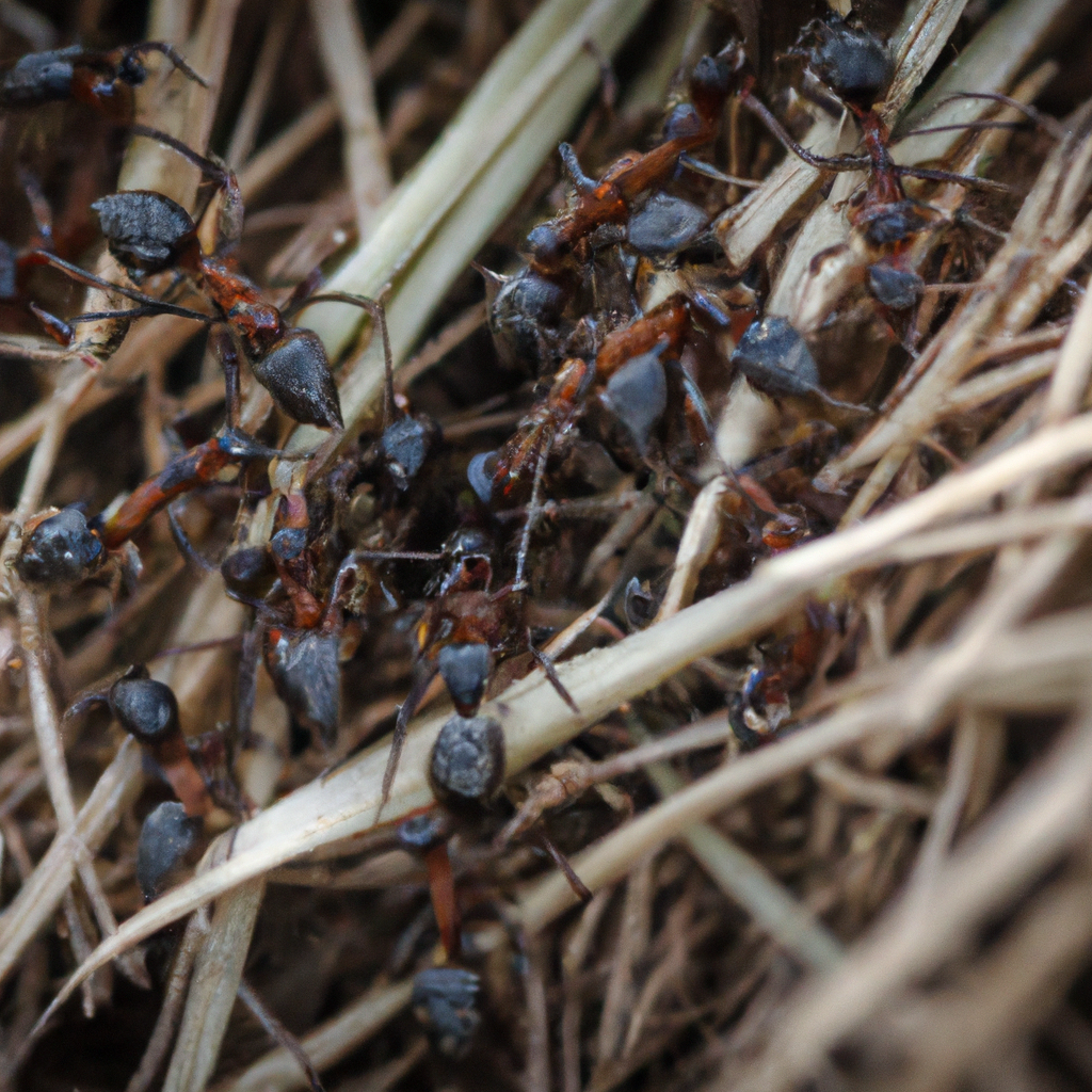 thatching field ants (Formica) 7