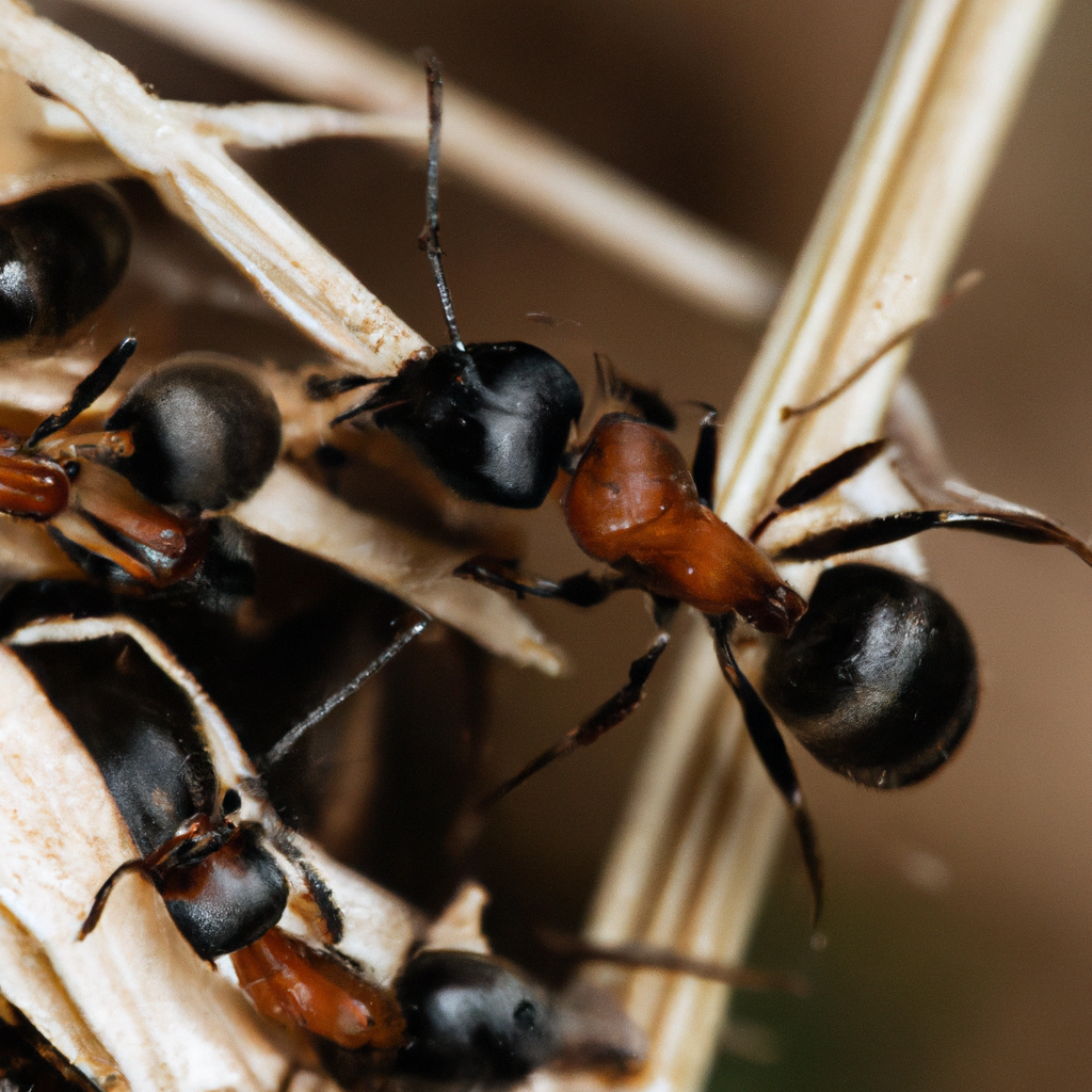 thatching field ants (Formica) 8